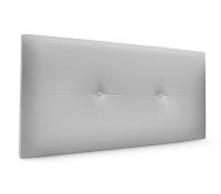 DHOME Cabecero de Polipiel o Tela AQUALINE Pro cabeceros Cabezal tapizado Cama Lujo (Gris Claro Polipiel) - details 0