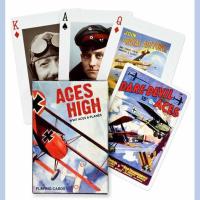 Piatnik Baraja de poker de 54 cartas Aviadores y aviones de la primera guerra mundial Fotografías originales y posters Historia Bélico Juego mesa Jugar Adultos Colección Coleccionable Poquer - details 5