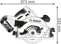 Bosch Professional 18V System GKS 18V-57 G - Sierra circular a batería (disco Ø 165 mm, sin batería, en L-BOXX) - details 5