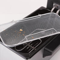 Jata Freidora de 3,2 litros con malla para filtrar el aceite. 100% desmontable. Fácil limpieza. Antimezcla de sabores - FR680 - details 2