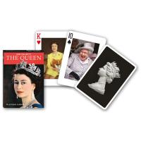 Piatnik Baraja de poker de 55 cartas de la Reina Elizabeth de Inglaterra 90 cumpleaños Realeza inglesa Juego mesa Jugar Adultos Colección Coleccionable Poquer - details 0