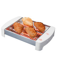 Jata Tostador Horizontal Plano Parilla de Acero Inoxidable con 2 Barras de Cuarzo Gran Superficie Bandeja Recogemigas Extraíble 400 W - TT587 - details 1