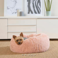 Cama Perros Redonda Cojín Gatos Sofá para Perros,Cama para Mascotas, 45x45CM, Colores - details 1