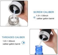 Dispensador de Bomba de Agua, Universal Apto para 5L/8L/20L, Dispensador de Agua Eléctrico Automático Bomba de Agua Portátil con Carga USB para Agua embotellada, Garrafa Botella Bebida Interruptor con Botón - details 6