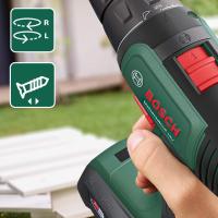 Bosch Home and Garden UniversalDrill - taladro y atornillador a batería, 18 V (1 batería, sistema de 18 V, en maletín) - details 5