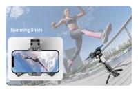 Estabilizador de Movil,Estabilizador de Cardán con Luz para Video de Vlog/Youtube/TikTok con Inalámbrico rotación automática de 360° y Modo de Escena con App - details 3
