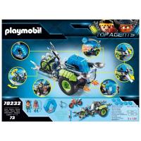 PLAYMOBIL Arctic Rebels Triciclo de Hielo (70232) Top Agents con figuras de Carl Chill y Agt. Agile - details 2