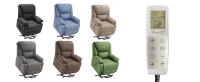 Eco-De Sillón de Masaje Relax Elevador Levantapersonas Stelvio, Reclinación Eléctrica 160º, Función Calor, Programas Auto, Vibro Ondulación, 2 Puertos USB de Recarga, A++, ECO-8520UP  Eco-De - details 6