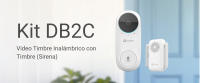 EZVIZ DB2C, Video timbre inalámbrico, Sirena integrada, FHD 1080p, H.265, Visión vertical 160º, Detección de personas PIR, Antisabotaje, Visión nocturna, Batería recargable 5200 mAh - details 0