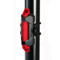 Luz LED trasera para bicicleta impermeable para señalización nocturna de bici ciclismo - details 1