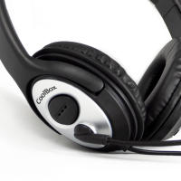 Auriculares con Micrófono para Videollamadas CoolChat 3.5, Con conexión Jack 3.5mm, Estéreo, Micrófono flexible y ajustable, Cable de 2m, Diadema Ajustable - details 1