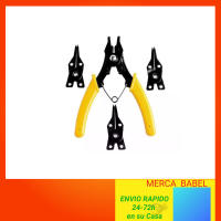 Alicates de anillo a presión 4 en 1, herramienta multifunción, removedor de anillo externo interno, alicate de retención, herramienta de reparación - details 0
