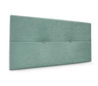 DHOME Cabecero de Polipiel o Tela AQUALINE Pro cabeceros Cabezal tapizado Cama Lujo (Verde Agua Tela) - details 0