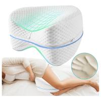 STARLEY-Almohada De Espuma De Memoria Ortopédica Para Dormir Almohada Ortopédica Para La Ciática En La Espalda Y La Cadera Alivio Del Dolor En Muslo Y Piernas Cojín De Espuma Para El Hogar Portátil 23X24X14Cm - details 3