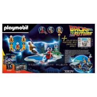 PLAYMOBIL Regreso al futuro persecución en monopatín (70634) con figuras de Marty McFly, el Dr. Emmett Brown, Griff Tannen - details 3