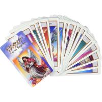 Fournier Tarot de los Ángeles y arcángeles 78 cartas 22 arcanos mayores y 56 menores Instrucciones en español portugués francés e inglés Adultos Juego mesa Jugar Esotérico Esoterismo Aprender Cartas fáciles Fácil Tirada Adivinatorio - details 4