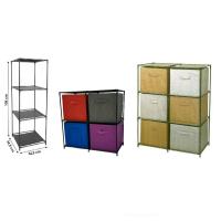 Estantería de Acero Negro con Compartimentos para Almacenamiento y Organización del Hogar - details 2