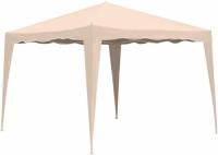 Carpa Plegable Pabellón Poliéster, Estructura Metal Cenador Plegable 3X3M Para Terraza y jardín - details 0
