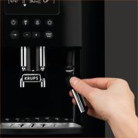 Cafetera superautomática Krups Arabica EA8170 Máquina de café express, diseño compacto, molinillo, 15 bares, pantalla LCD, espresso - details 6