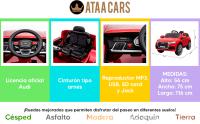 Audi Q5 12v, coche eléctrico para niños con batería 12v, música, mp3 y mando para padres - details 4