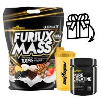 Bigman Furiux MASs + Creatina Micronizada 300g + Regalo. Para Incremento de Masa Muscular - details 0