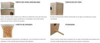 nestQ Nido Vertical XL para Agapornis Iseparables, Casita de Cría Vertical de Madera para Pájaros, con Enganches para la Jaulas de Aves, 28cm x 18cm x 18cm - details 1