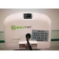 Asuer Lampara Led para tratamientos y secado en manicuras de Gel y otras técnicas, Nail LED 9 watios  Etecmed - details 1