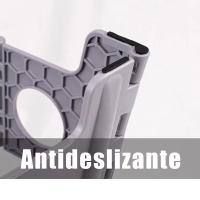Taburete Plegable La Bolata PVC Compacto 29x22x39cm 150KG BLANCO/NEGRO - details 7
