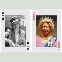 Piatnik Baraja de poker de 55 cartas de la Reina Elizabeth de Inglaterra 90 cumpleaños Realeza inglesa Juego mesa Jugar Adultos Colección Coleccionable Poquer - details 4