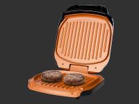 Bonplus BP  Parrilla Eléctrica  Grill para Bocadillos  Revestimiento Antiadherente  Fácil de Limpiar  Con Depósito para Aceite  900W  Cocción Homogénea  Sandwichera  Sin Humo  Grill Sin Humo  Cocina - details 7