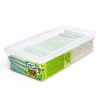 Vidal Dulcipica diferentes sabores en bandeja 1,4 Kg - Delicioso regaliz de golosina de intenso sabor a elegir entre: melocotón, melón, fresa, cola y multicolor relleno y con cobertura de polvos pica pica. - details 5