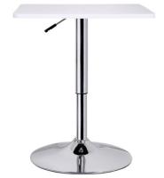 Mesas de Bar redondas CUADRADO para bar, mesa de centro informal ,muebles de Metal y madera altos para club nocturno, comedor, Bar moderno, Cocina, fiesta, 75cm alto - details 4