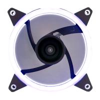 UNYKAch Ventilador Ordenador CANDY 20 RING LED Azul, 120 mm, Ultra Silencioso, con Soporte de Goma y 7 Aspas - details 1