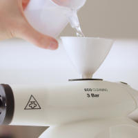 Solac - Limpiador a Vapor de Mano 1200W. Vaporeta a 3 Bares de presión capacidad 175ml con deposito gel hidroalcohólico. Multiusos Tapicería de Coche, Hogar, Cocinas, Alfombras, Cristales, Sofá - details 2