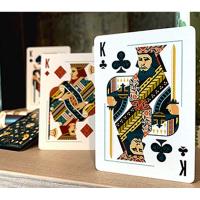 Fournier Bicycle USPCC Baraja poker Aviary Deja volar los pájaros Magia Magos Trucos Adultos Acabado especial Verde azul Espectáculo Cardistry Poquer Playa Piscina Camping Noche de fiesta Cartomagia Aprender Fácil Colección Coleccionable - details 3