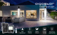 Aigostar - Foco proyector LED solar con mando a distancia, 300W, 6500W luz blanca. Resistente al agua IP65. Perfectos para exterior jardín, patios, caminos o garajes - details 0