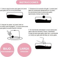 COTTECOTA-Arena para Gatos 6 L de Tofu ecológico Vegetal, Lecho natural para Gatos Libre de Polvo Arena Natural Aglomerante ,Arena para mascota vegetal absorvente , Arena de tofu para gatos antiolor y absorvente (5055) - details 2