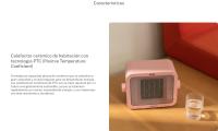 CREATE - Calefactor Cerámico de Habitación 1500W  Con Sistema de seguridad, Ligero y Transportable - WARM BOX - details 0