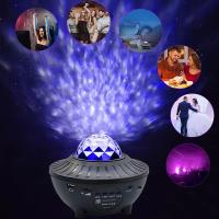Proyector LED de cielo estrellado, Lámpara ambiental de noche con música, Altavoz Bluetooth, luz con múltiples colores, regalo romántico para parejas - details 1