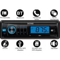 Radio para Coche Denver CAU-444. Función Bluetooth para transmisión de música y llamadas manos libres Receptor Multimedia para Coche. Salida Volumen: 28 W. Conexiones: USB, SD para MP3, Entrada Auxiliar - details 0