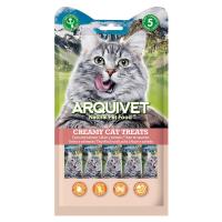 Snack para Gatos 5 unidades, Alimento liquido con Salmón Arquivet - details 0