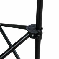 Mesa Camping Redonda Plegable Trasnsportable, 4 posavasos, ø70 x H60 cm para viajes, camping, senderismo, etc - details 4