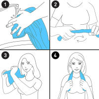 Toalla de microfibras para deporte, toallas refrigerantes para gimnasio y actividades deportivas, textura suave y secado rápido - details 4