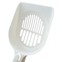 COTTECOTA-Palas para la arena de los gatos 28 cm cuchara para arena para gatos, Pala Gris/ Blanco (color al azar) para arena para gatos con pala profunda Pala Para Bandeja Higienica De Gatos Paso Fino Scoopy Paleta. - details 2