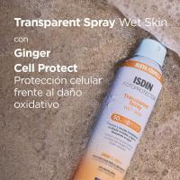 Isdin ISDIN Fotoprotector Corporal Transparente Wet Skin SPF 50 con Ginger Cell Protect 250 Ml - details 4