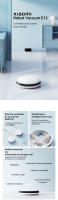 Xiaomi Robot Vacuum E12｜Combinación de varios sensores｜Potente ventilador de succión de 4000 Pa*｜Planificación inteligente de rutas - details 0