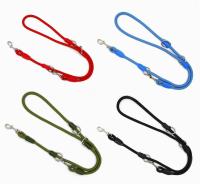 COTTECOTA-Correa de Fuerte de Perro para Perros Medianos y Grandes Gancho Giratoria 360º Correa de Perro Doble Ajustable Varias Posiciones Perro Mediano Grande 2 Dimensión  Elegir M/L Correa Lisa - details 0