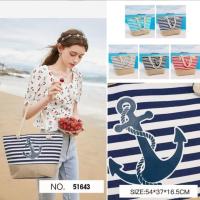 Bolsa Multi-uso Impermeable con cremallera. Rayas (mod. 51643 - 54x37x16.5cm), Lisa (mod.50738 - 58x37x17), Estampado (mod.50753 - 53x40x15), Estampado Brillo (mod. 5163), Corcho Estampado (mod. 51633), Nevera de Playa (mod. 50685 - 31x23x23) - details 0