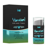 INTT LUBRICANTE INTIMO UNISEX VIBRADOR LIQUIDO SABOR Y AROMA GIN&TONIC 15 ML - details 0