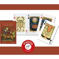 Piatnik Baraja de poker de 54 cartas Zodiaco Signo zodiacales Arte Capricornio Leo Aries Virgo Piscis Tauro Géminis Acuario Juego mesa Jugar Adultos Colección Coleccionable Poquer - details 6